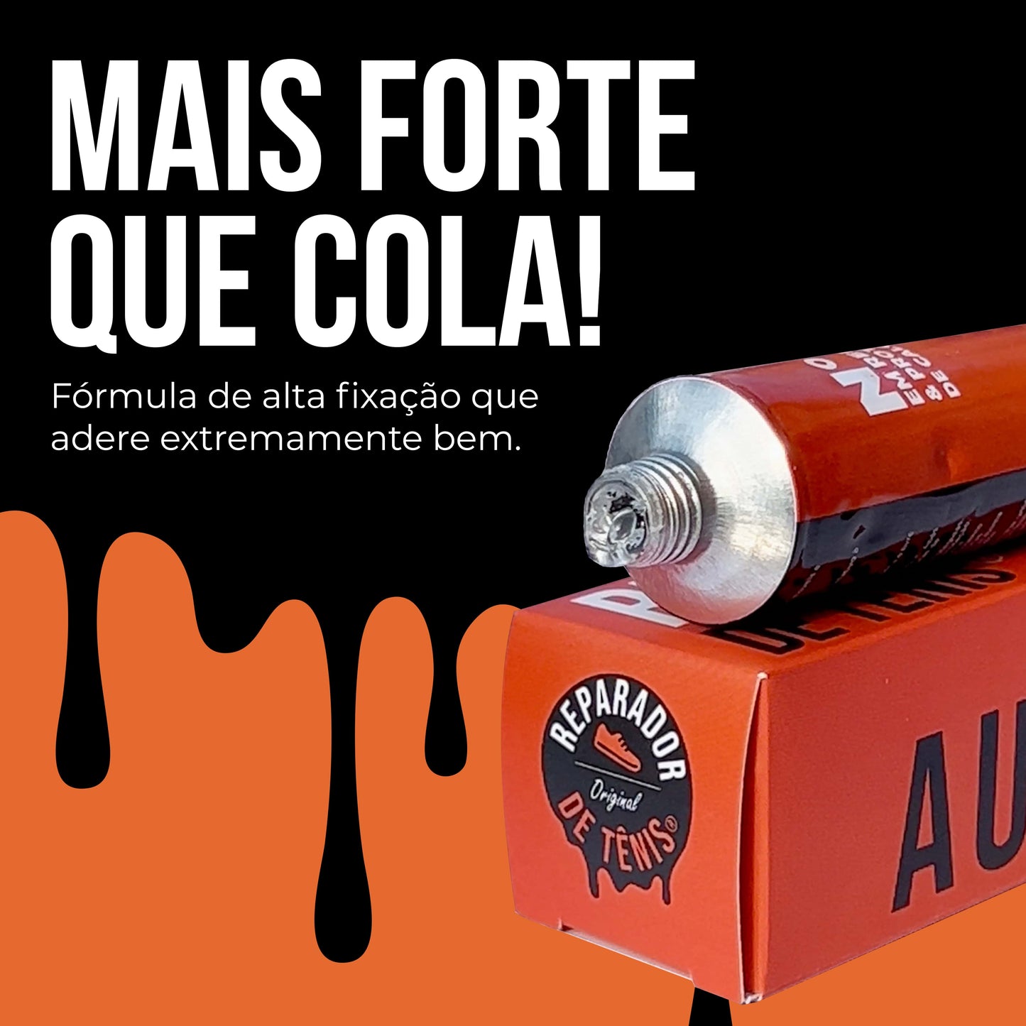 Kit 3 Cores - Reparador de Tenis #skatenaopara